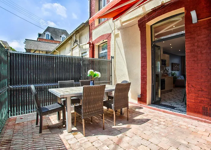 139 La Vague - Front De - Contemporain Et Terrasse Sur Cour - 2 A 6 Personnes - Rez-de-chaussee Apartament *