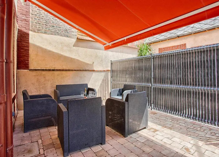 139 La Vague - Front De - Contemporain Et Terrasse Sur Cour - 2 A 6 Personnes - Rez-de-chaussee Apartament