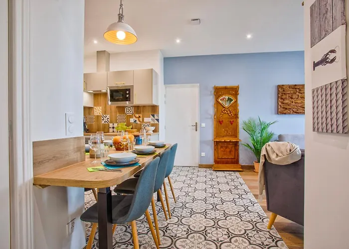 Apartament 139 La Vague - Front De - Contemporain Et Terrasse Sur Cour - 2 A 6 Personnes - Rez-de-chaussee *