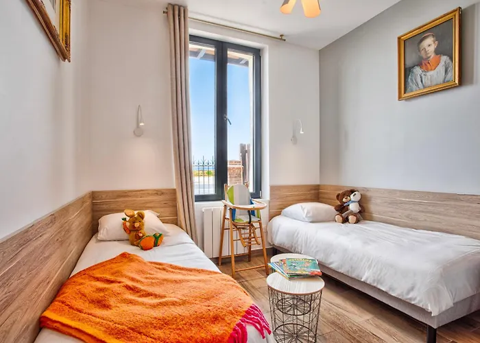 Apartament 139 La Vague - Front De - Contemporain Et Terrasse Sur Cour - 2 A 6 Personnes - Rez-de-chaussee Houlgate