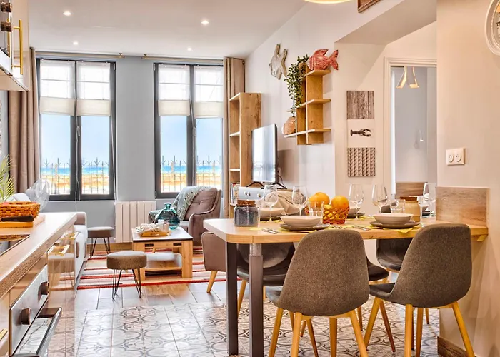 139 La Vague - Front De - Contemporain Et Terrasse Sur Cour - 2 A 6 Personnes - Rez-de-chaussee